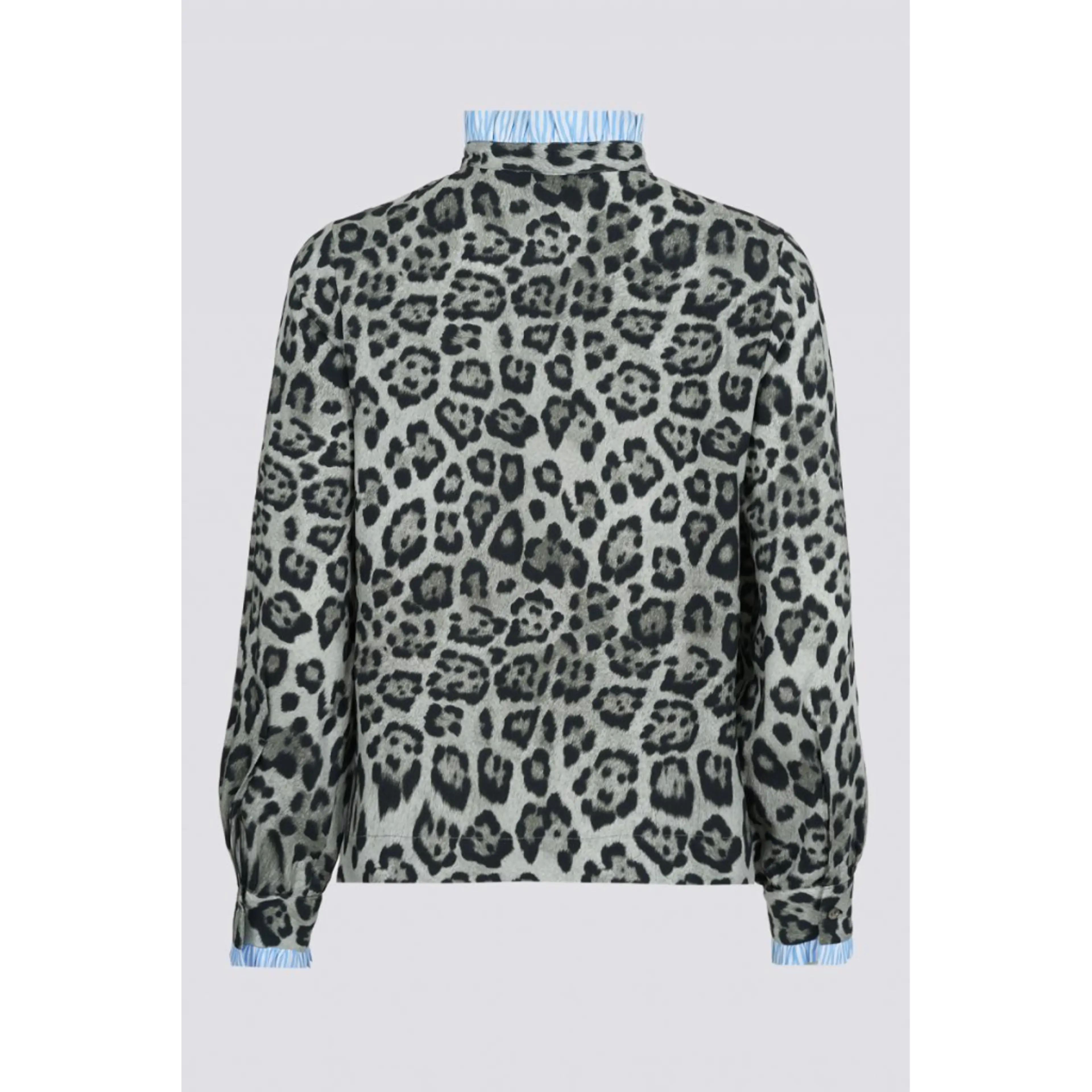 Риза леопардов принт 40